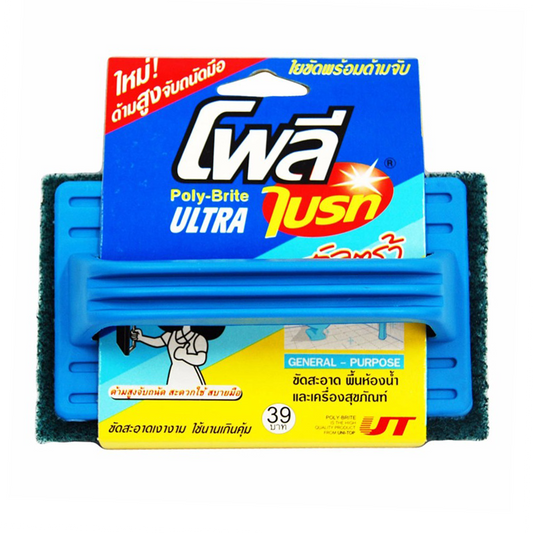 "Poly-Brite Ultra" Scourer Pad ສີຂຽວສໍາລັບຊັ້ນຕໍ່ຊິ້ນ