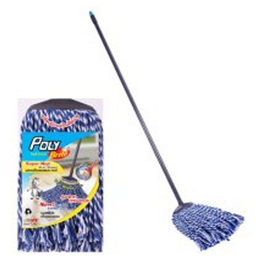 “Poly Brite” Super Cotton mop - Oval (Mr. Zebra) 25cm per piece