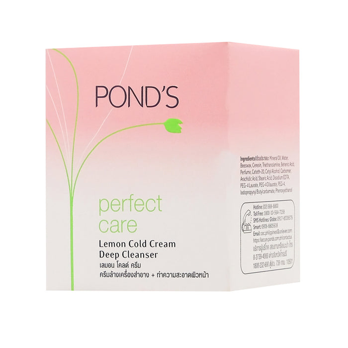 Pond's Care Lemon Cold Cream Facial Cleanser 60ml