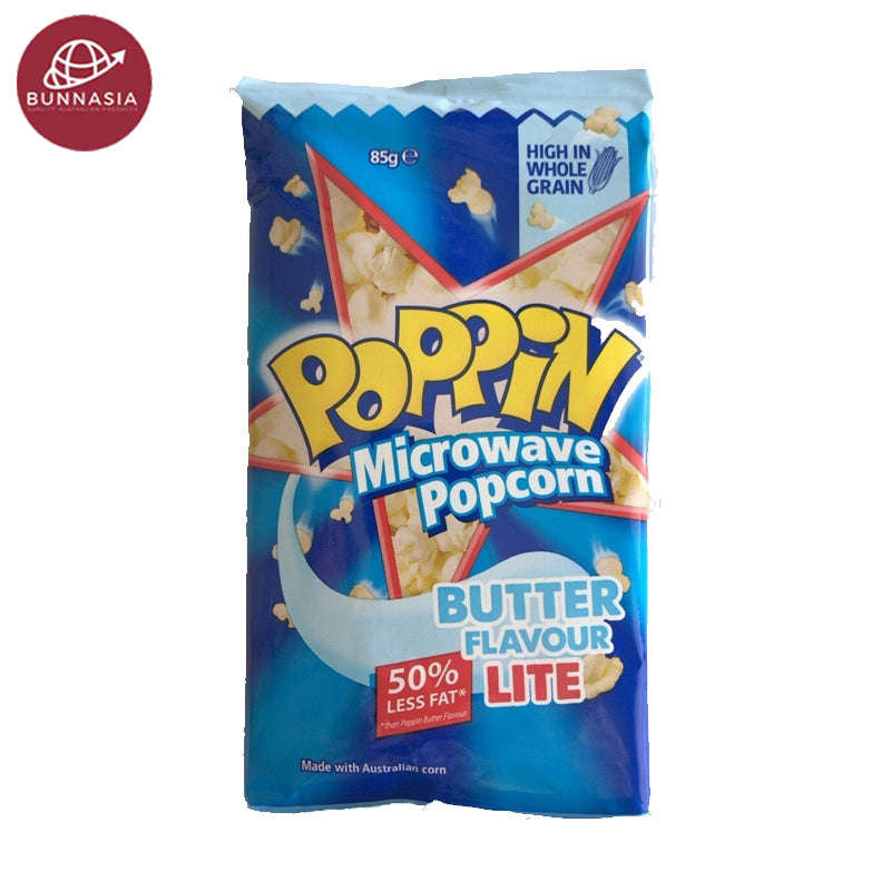 Poppin Microwave Popcorn Lite Butter 85g — ShoppingD Service Platform