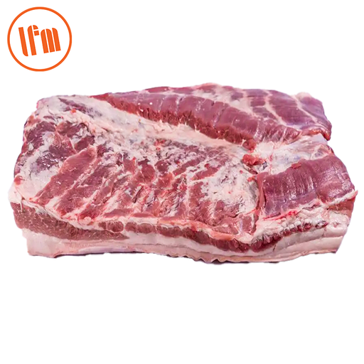 Pork Belly Skin On Boneless whole piece ( Price per kg )