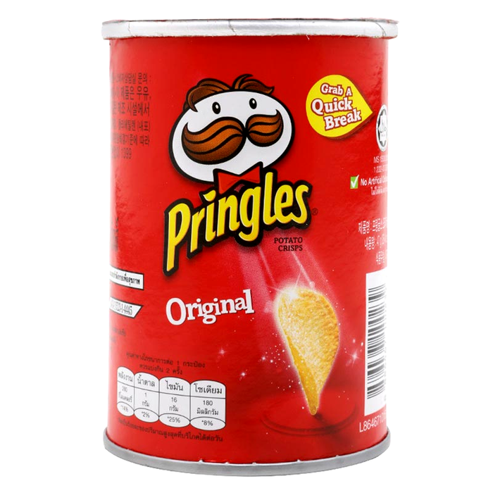 Pringles Crispy ມັນຝຮັ່ງທອດກອບລົດດັ້ງເດີມ 47g