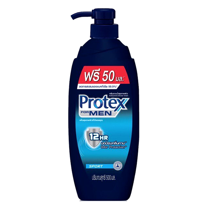Protex For Men Sport Shower Cream 12h Odor Protection Size 450ml