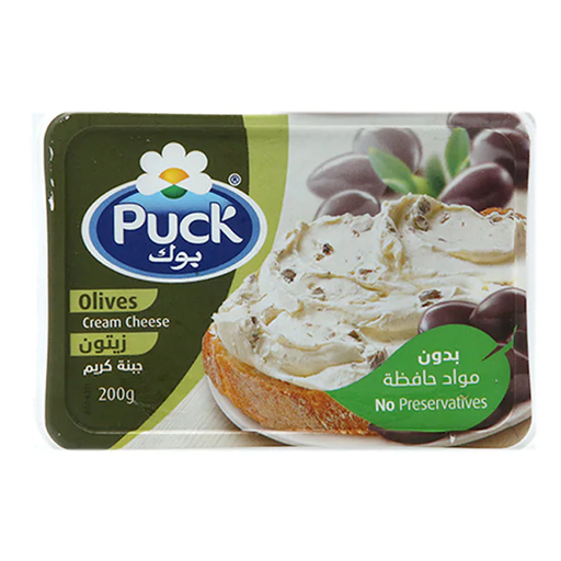 Puck Olives Natural Cream Cheese 200g