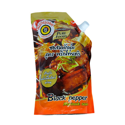 Pure Foods Black Pepper Marinade Sauce 180ml