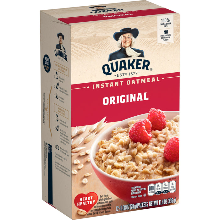 Quaker Instant Oatmeal Original 336g