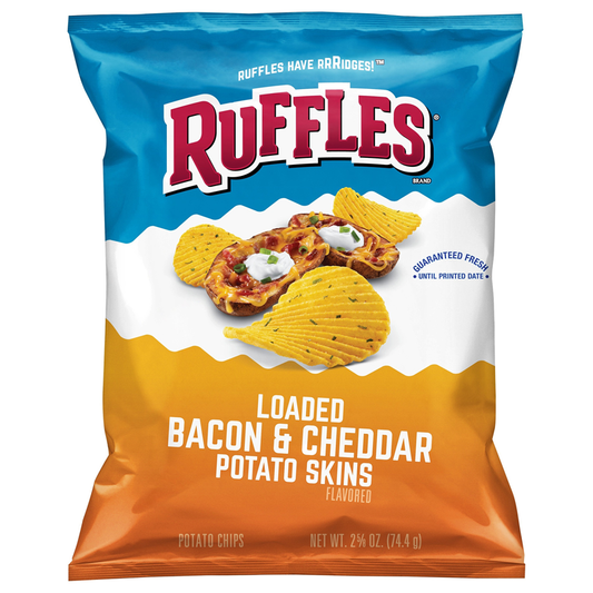 RUFFLES LOADED BACON & CHEDDAR 10 OZ
