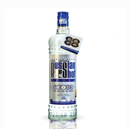 RUSSIAN Shot Vodka ( Blue ) 500 ML