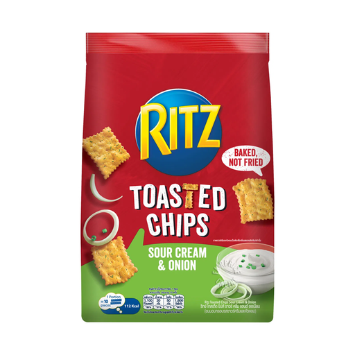 Ritz Toasted Chips Sour Cream &amp; Onion 229g