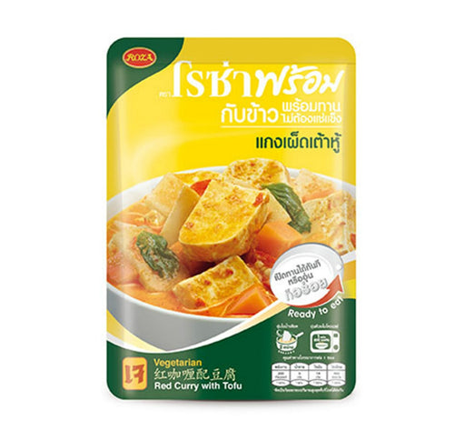 Roza Vegetarian Red Curry With Tofu 145g