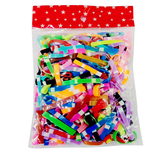 Rubber band Hair Mixed Color Per pack