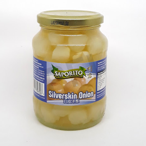 ຫົວຜັກບົ່ວ SAPORITO SILVERSKIN Pickle 320g