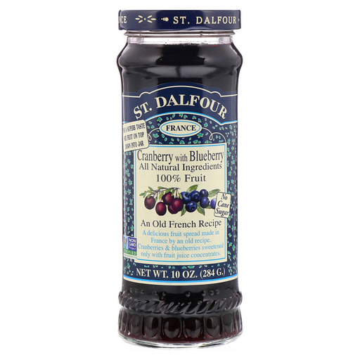 ST. DALFOUR CRANBERRY WITH BLUEBERRY 284G