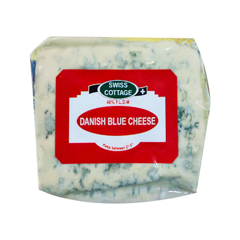 SWISS COTTAGE Danish Blue Cheese Portion 200g