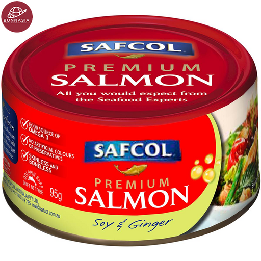 Safcol Salmon Soy &amp; Ginger 95g 
