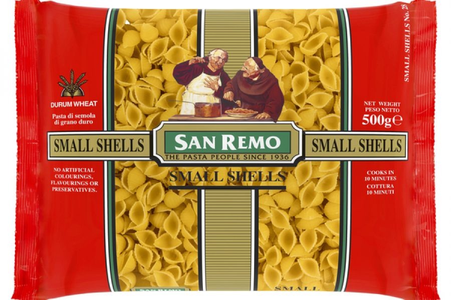 San Remo Small Shells 500g