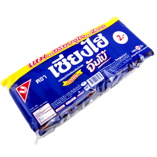 Sanghai Jumbo Cocoa Wafer Coated Chocolate Flavoured  Size 320g Pack 24pcs