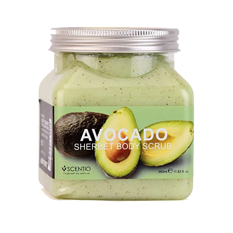 lScentio Avocado Brightening Sherbet Body Scrub 350m