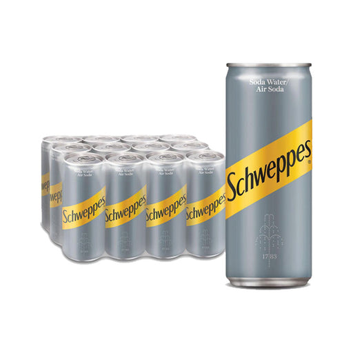 Schweppes Soda Water (12pcs X 320ML)