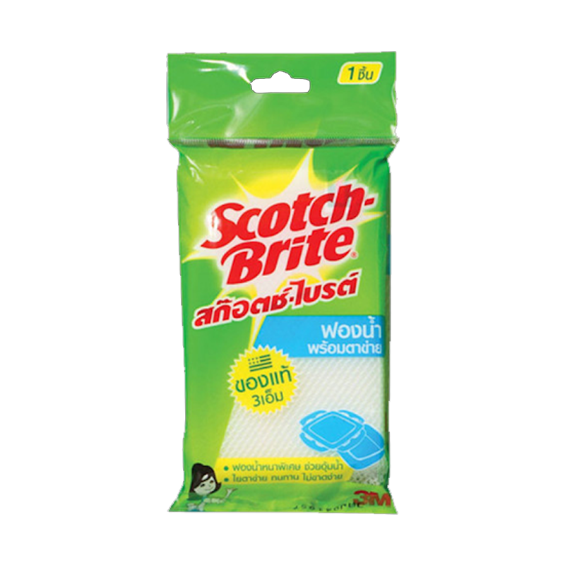 Scotch Brite Sponge with Net