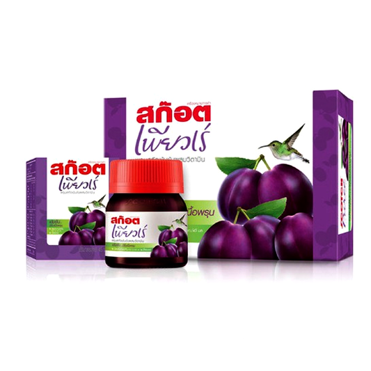 Scotch Pureé Prune Essence Concentrate Plus Vitamins Size 45ml Boxes of 6bottles