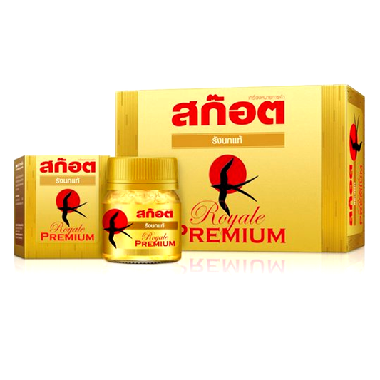 Scotch Royale Premium Manuka Honey Real Bird's Nest Size 45ml Boxes of 6bottles