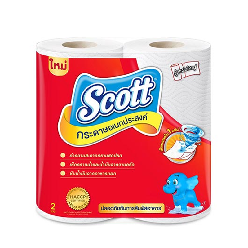 Scott Kitchen Paper 2 Rolls