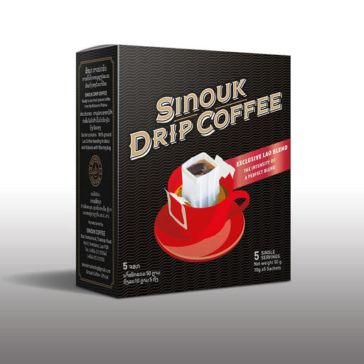 Sinouk Drip Coffee Exclusive Lao Blend 10g x 5Sachets 50g