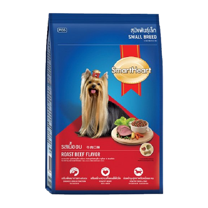 SmartHeart Small Breed Roast Beef Flavour 1.5 kg