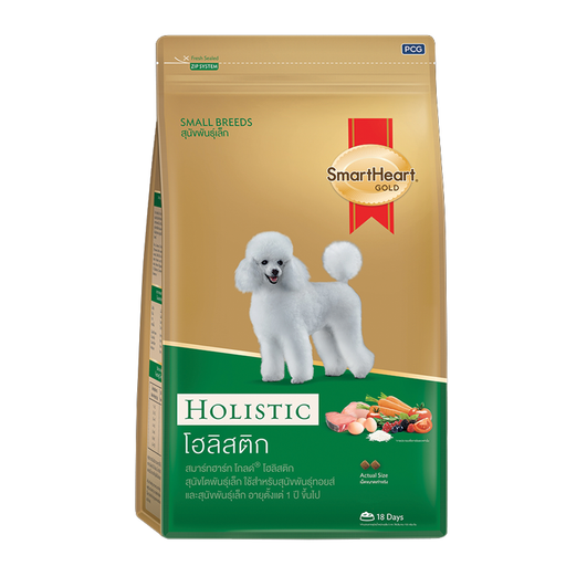 Smartheart Gold Holistic Dog Food Small Breed Dogs 3kg