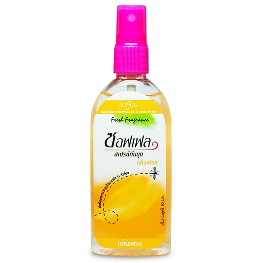 Soffell Mosquito Repellent Liquid Spray Fresh 80ml