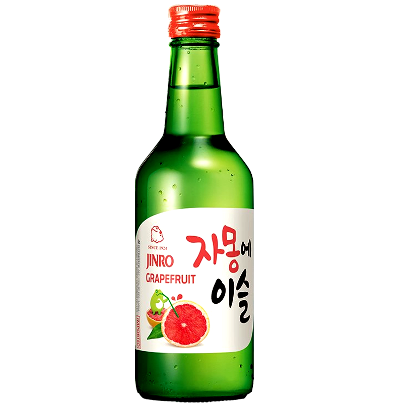 Soju Jinro Grapefruit Size 360ml