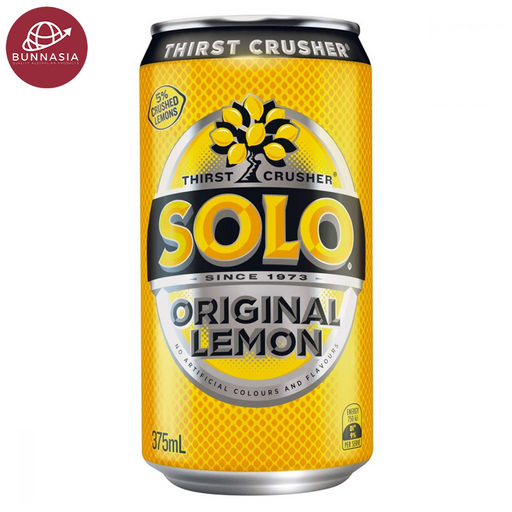 Solo Original Lemon Flavor Soft Drink 375ml 