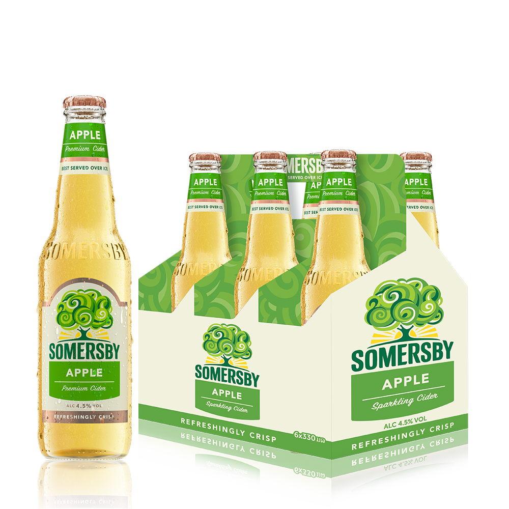 Somersby Apple Cider 330ml bottle Pack 6 bottle
