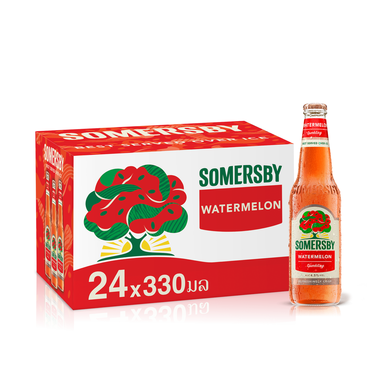 Somersby Watermelon CartonBottle 330mlx24 bottles — Shopping-D Service ...