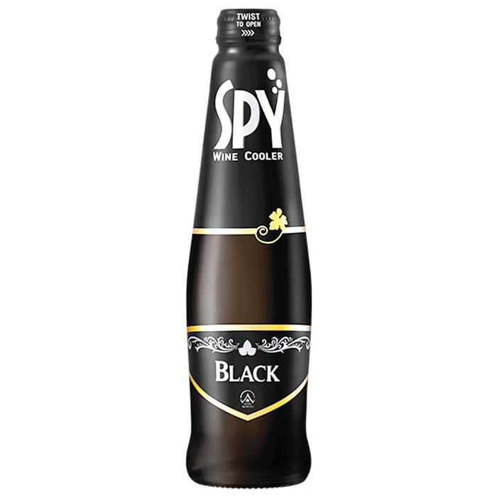 Spy Wine Cooler Black Size 275ml