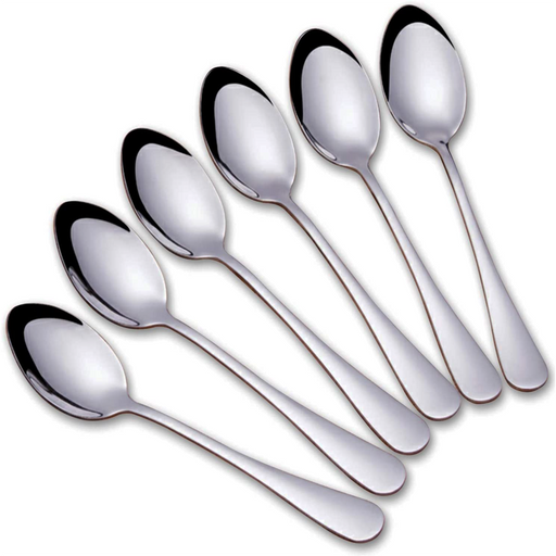 Stainless Steel 6 Piece Pastry Spoon
