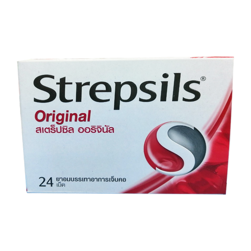 Strepsils Original  Relieve Sore Throat 24Tablets