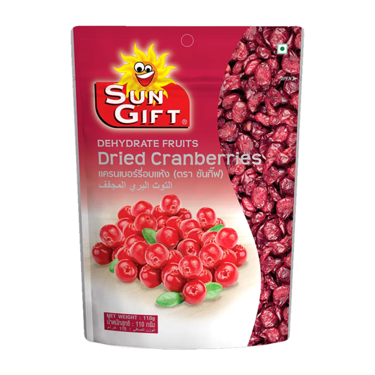 Sun Gift Dehydrate Fruits Dried Cranberries 110g