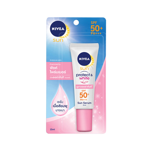 Nivea Sun Protect &amp; White Instant Aura Serum SPF50+ PA+++ 15ml