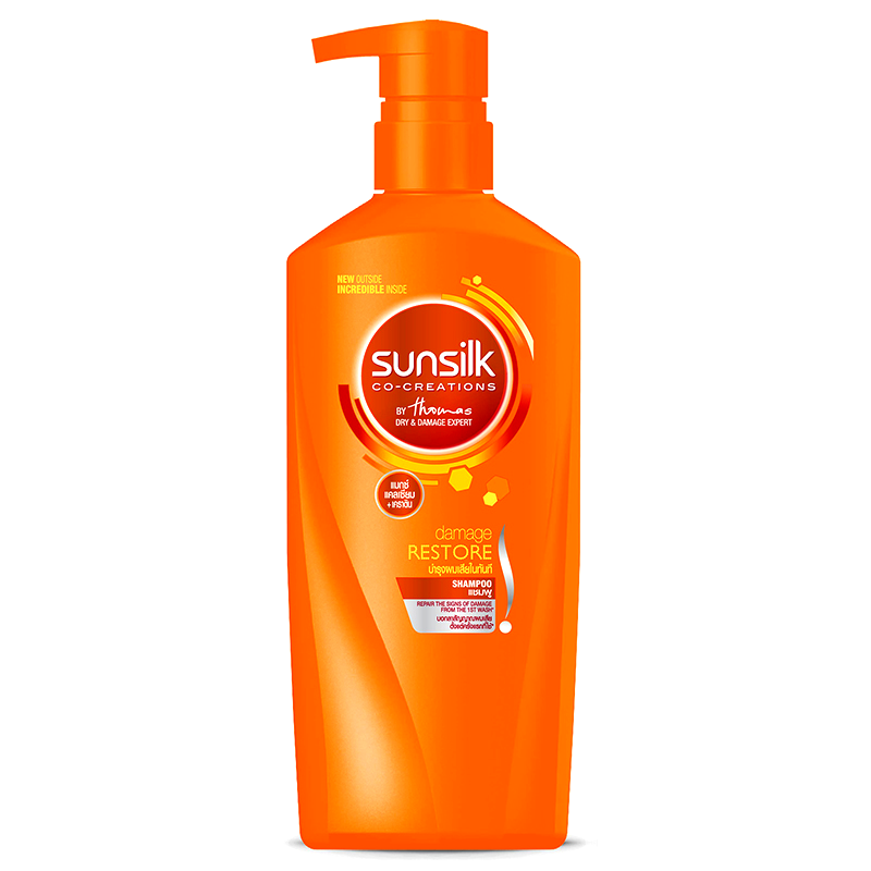Sunsilk Co-Creation Damage Restore Shampoo Size 450ml