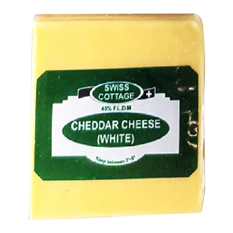 Swiss Cottage Cheddar Cheese White Portion 500g — ShoppingD Service