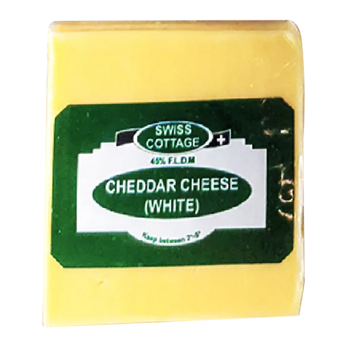 Swiss Cottage Cheddar Cheese White Portion 500g — ShoppingD Service