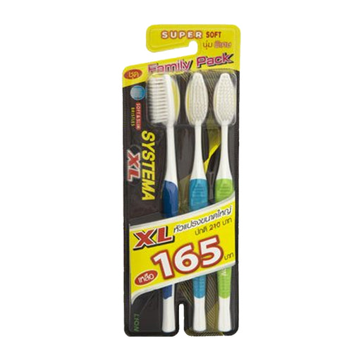 Systema Toothbrush Super Soft XL Pack3