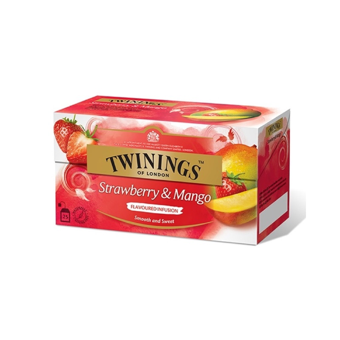 Twinings Strawberry & Mango 2g x25pcs 50g
