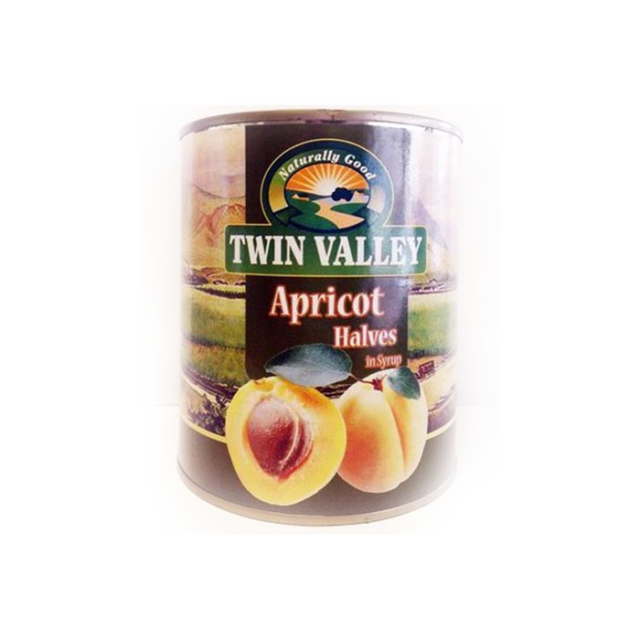TWIN VALLEY	APRICOT HALVES  820G