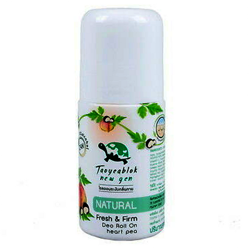 Taoyeablok new gen natural whitening fresh&firm armpit 24h deo roll on heart pea Size 30ml