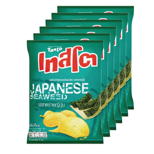 Tasto Japanese Seaweed 52g 6pcs