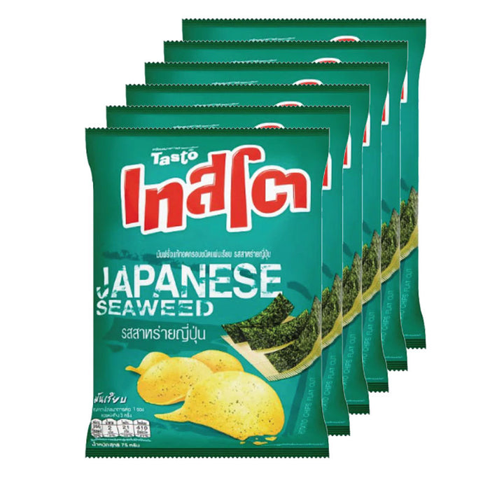 Tasto Japanese Seaweed 52g 6pcs