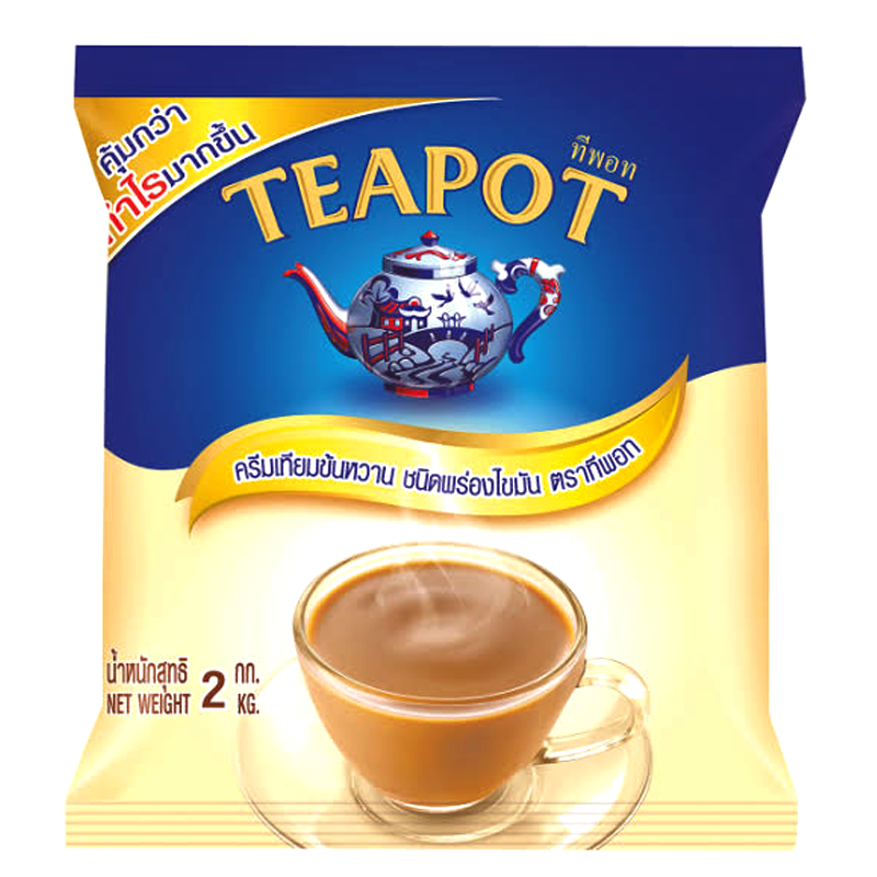 Teapot Sweetened Condensed Non-Dairy Half Creamer Size 2kg
